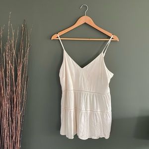 Old navy size large cream tank top